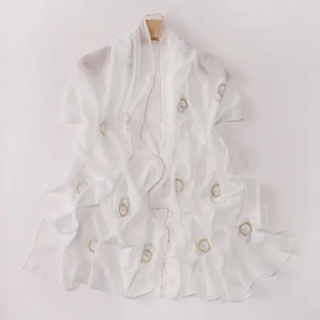 Chiffon Hijab detail