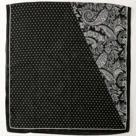 Women's Polka Dot Scarf Shawl – 180 × 90 cm detail