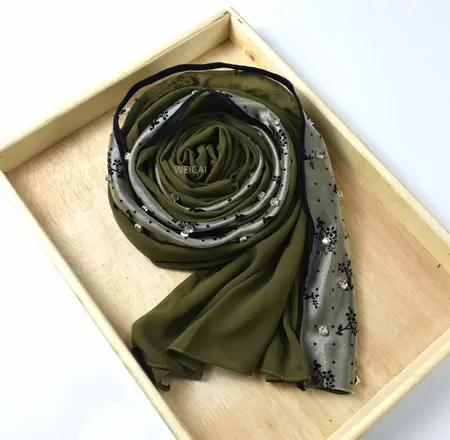 Chiffon Hijab detail