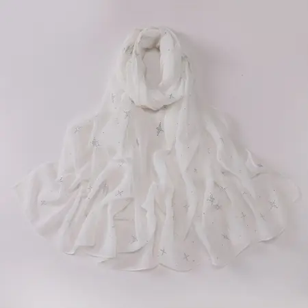 Chiffon Hijab detail