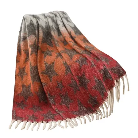 Jacquard Scarf Shawl – 165 × 125 cm detail