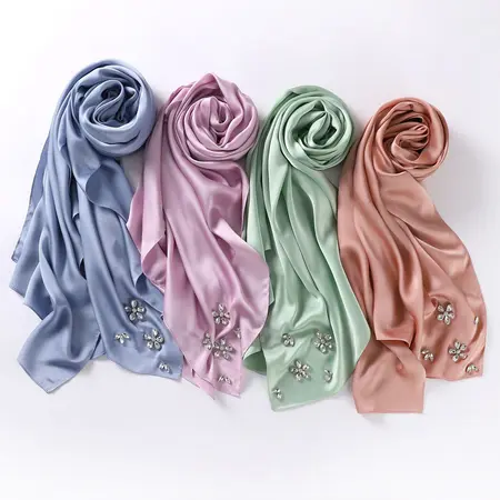 Chiffon Hijab detail