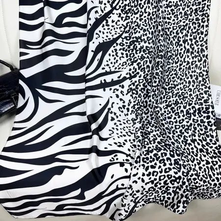 Leopard Print Printed Scarf Shawl – 90 × 180cm detail