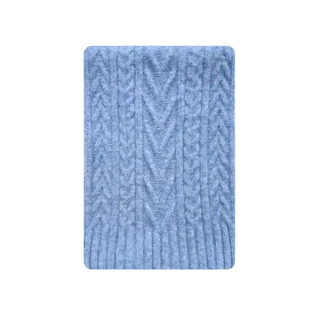 Women's 30% Wool Blend Knit Scarf Shawl – 180 × 30 cm detail