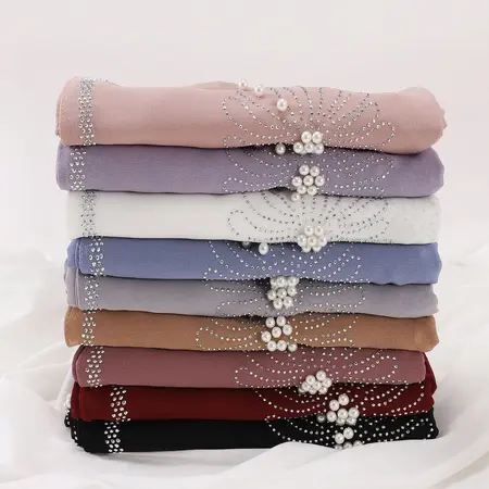 Chiffon Scarf Shawl detail