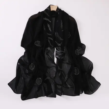 Chiffon Hijab detail