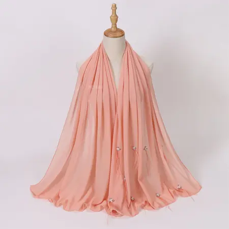 Chiffon Hijab detail