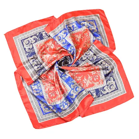 Vintage Scarf Shawl – 90 × 90 cm detail