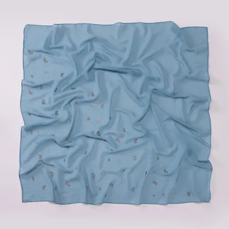 Chiffon Leopard Print Printed Scarf Shawl detail