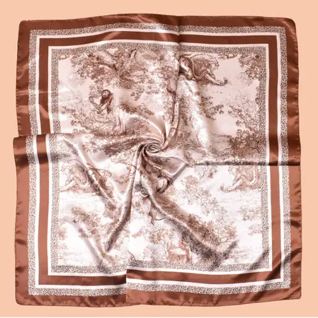 Scarf Shawl – 90 × 90 cm detail