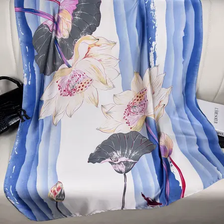 Floral Scarf Shawl – 90 × 180cm detail