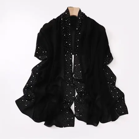 Chiffon Hijab detail