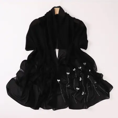 Chiffon Hijab detail