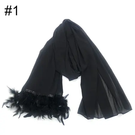 Chiffon Scarf Shawl detail