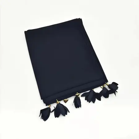 Women's Chiffon Floral Hijab – 70 × 170 cm detail