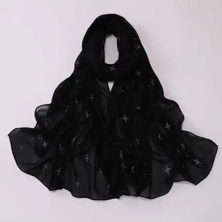 Chiffon Hijab detail