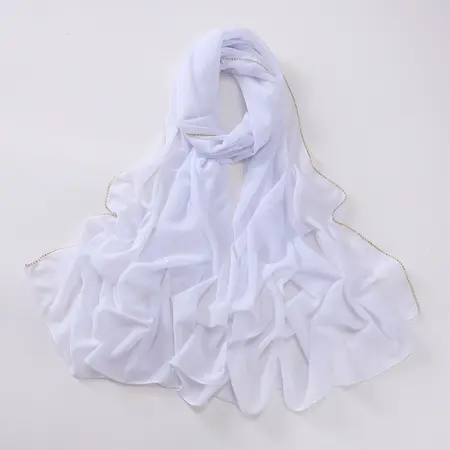 Chiffon Headscarf detail