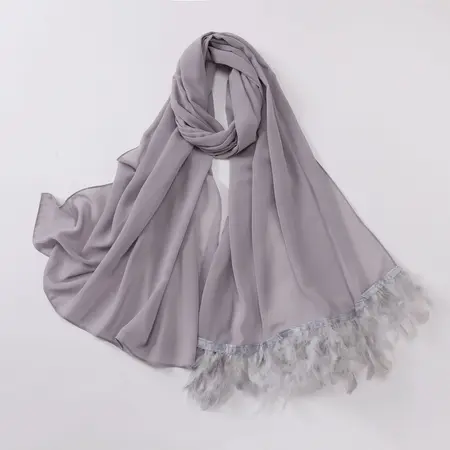 Chiffon Hijab detail