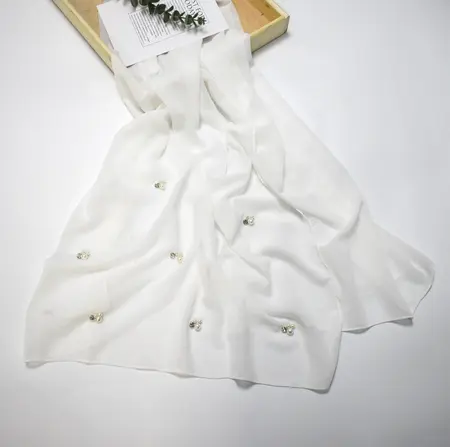 Chiffon Hijab detail