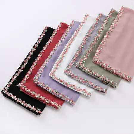 Chiffon Hijab detail