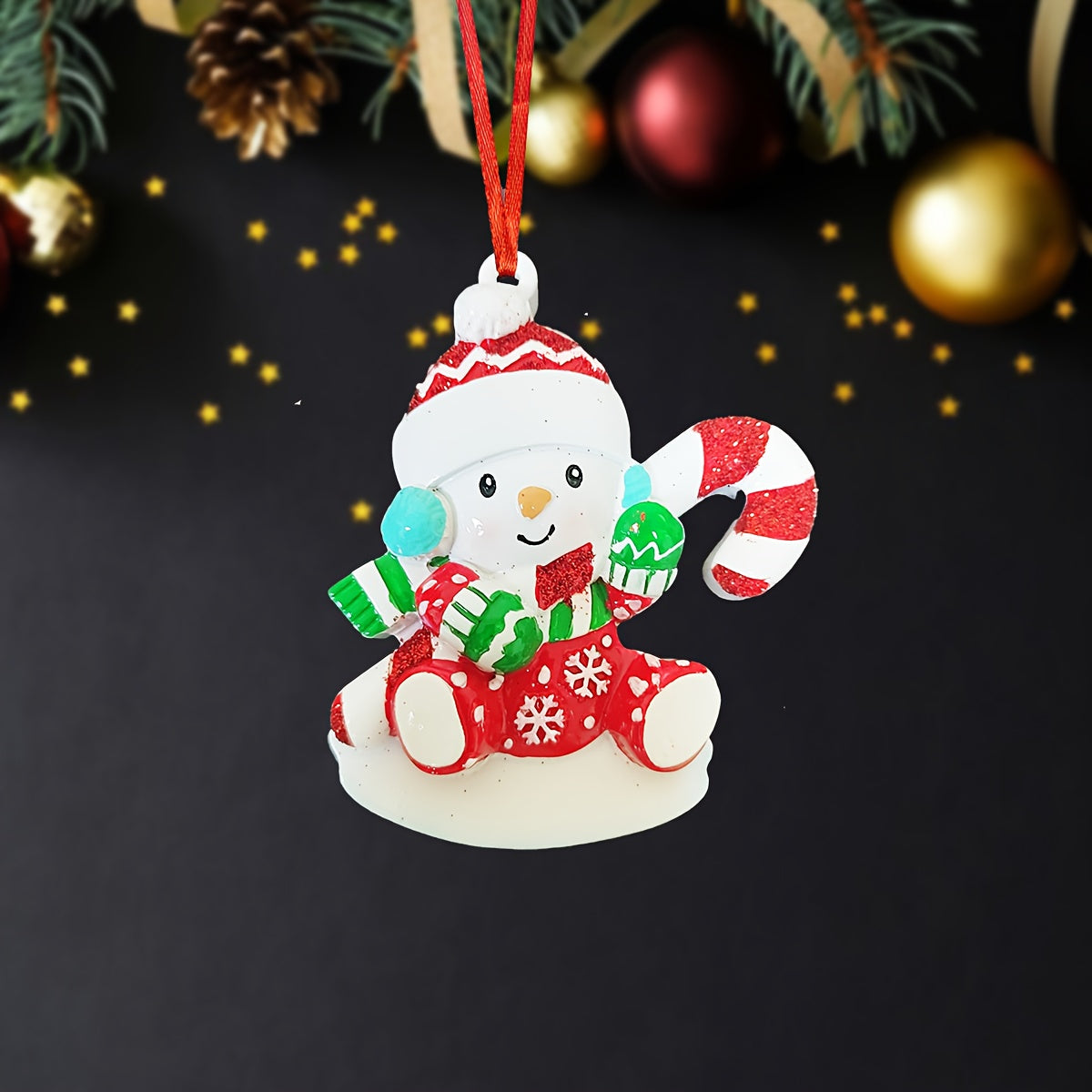 DIY Personalized custom pendant, resin material, family Christmas decoration pendant that can be customized with names/words