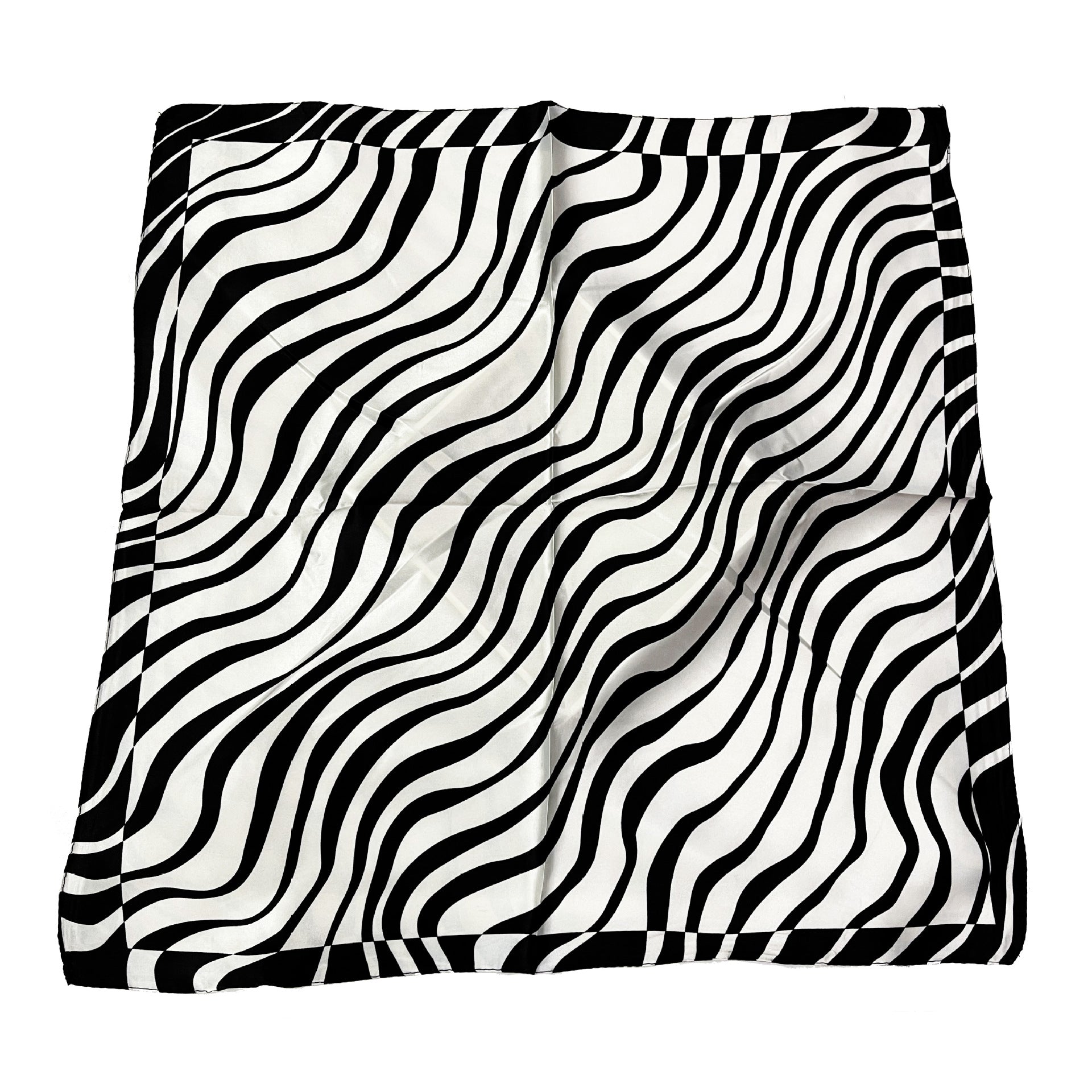 Simulation silk small square scarf professional scarf women's 60 * 60cm silk scarf