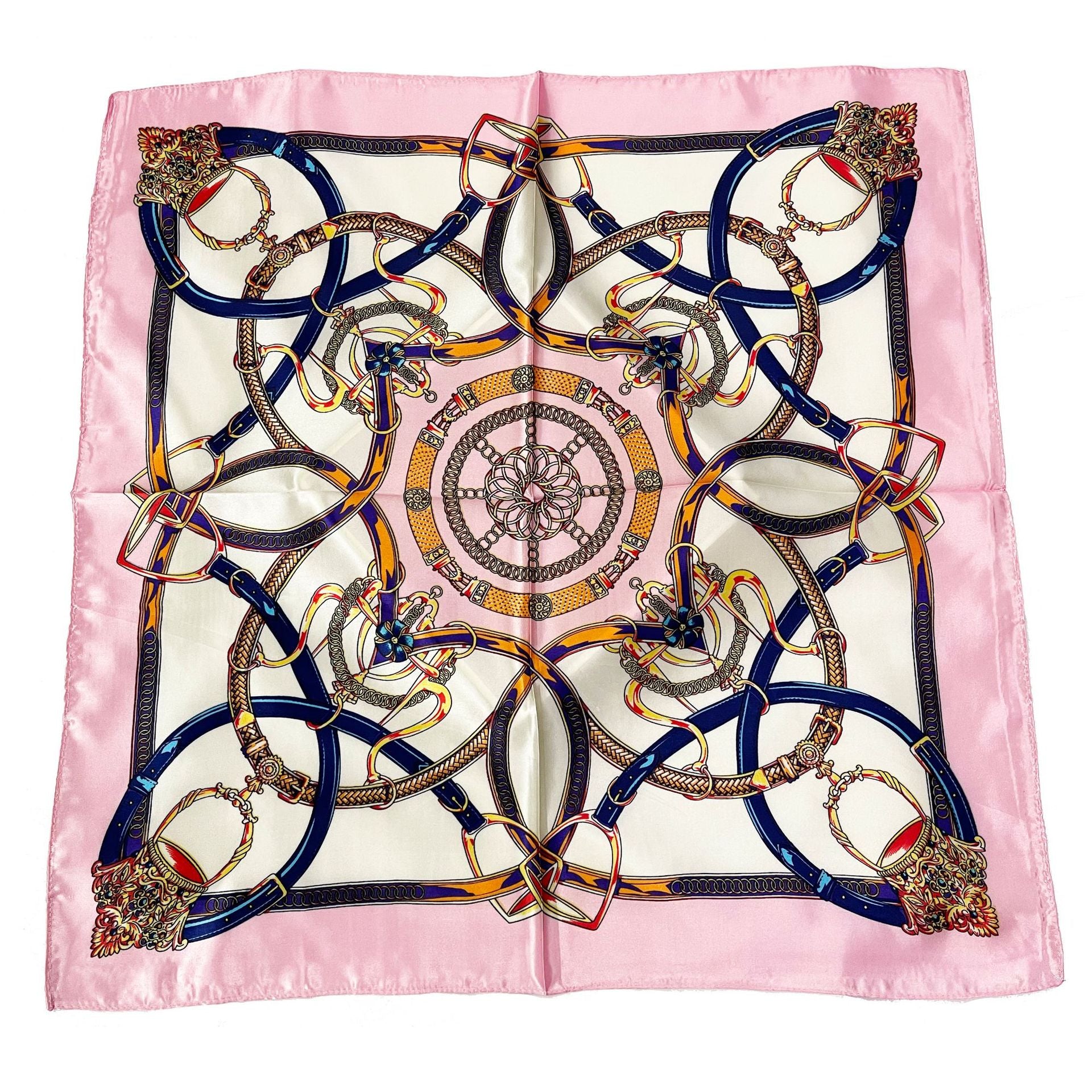 Simulation silk small square scarf professional scarf women's 60 * 60cm silk scarf