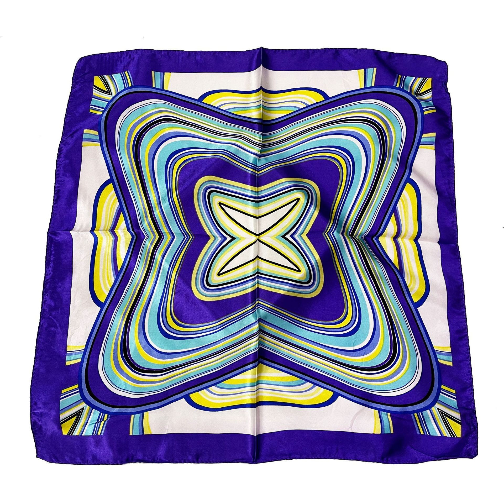 Simulation silk small square scarf professional scarf women's 60 * 60cm silk scarf