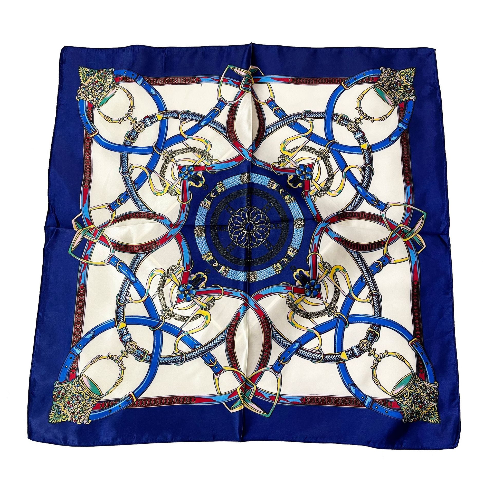 Simulation silk small square scarf professional scarf women's 60 * 60cm silk scarf