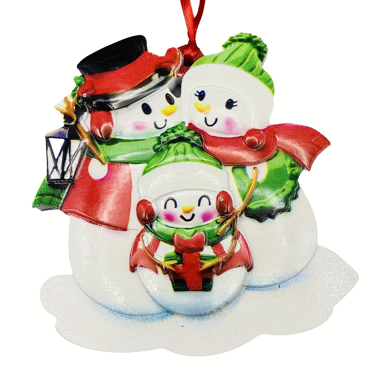 DIY Personalized custom pendant, resin material, family Christmas decoration pendant that can be customized with names/words