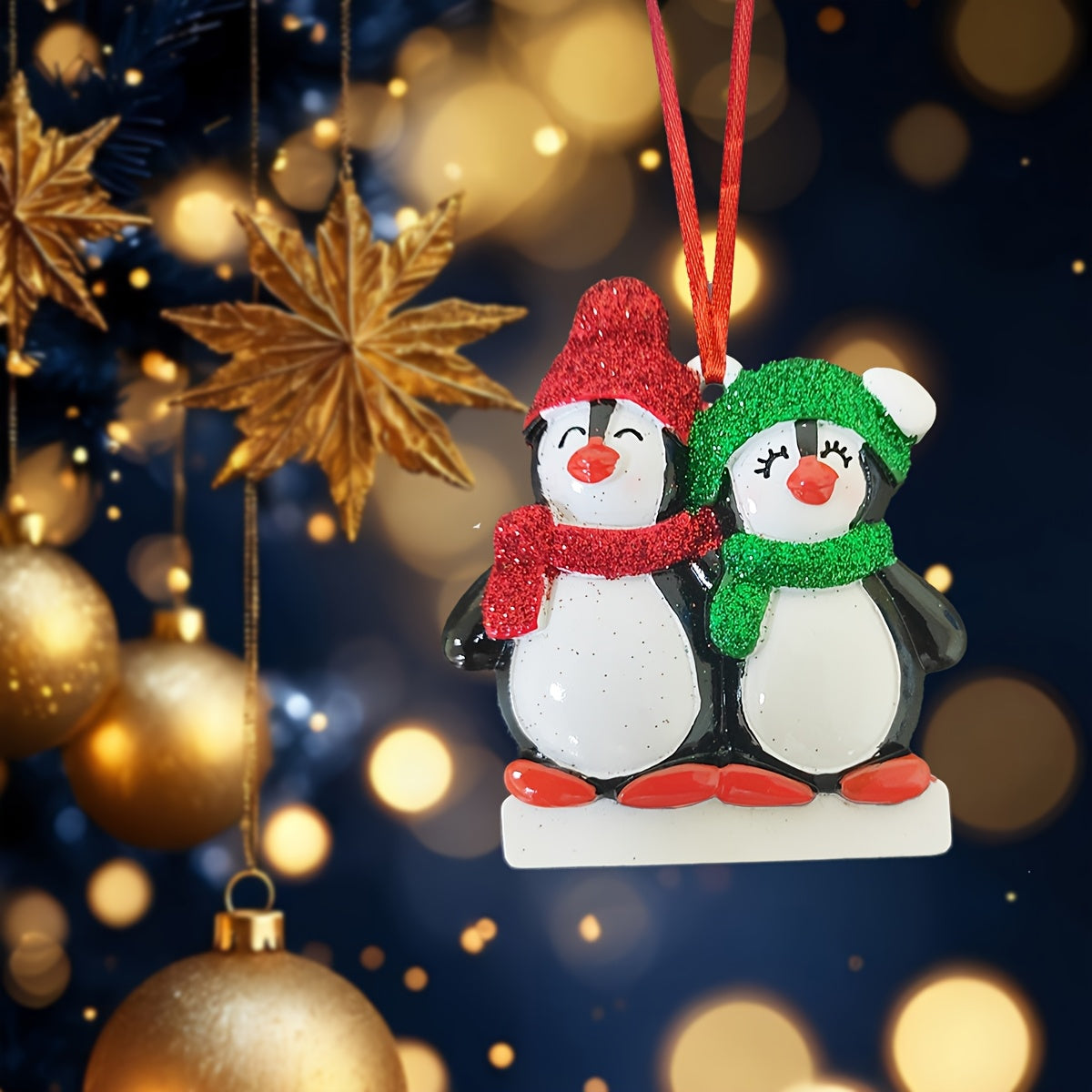 DIY Personalized custom pendant, resin material, family Christmas decoration pendant that can be customized with names/words