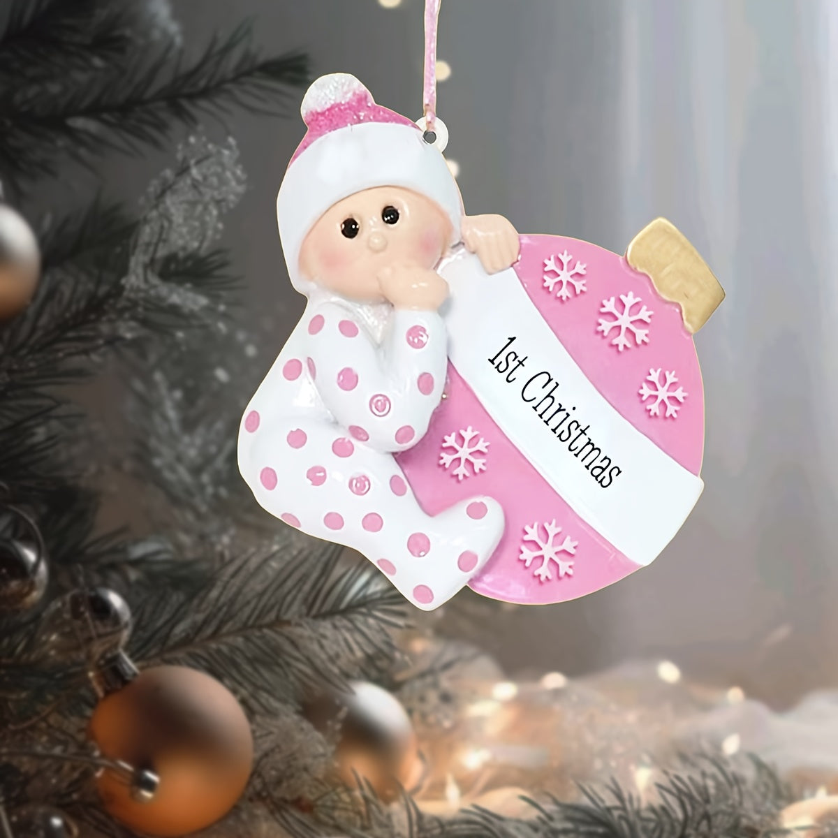 DIY Personalized custom pendant, resin material,New baby family Christmas decoration pendant that can be customized with names/words