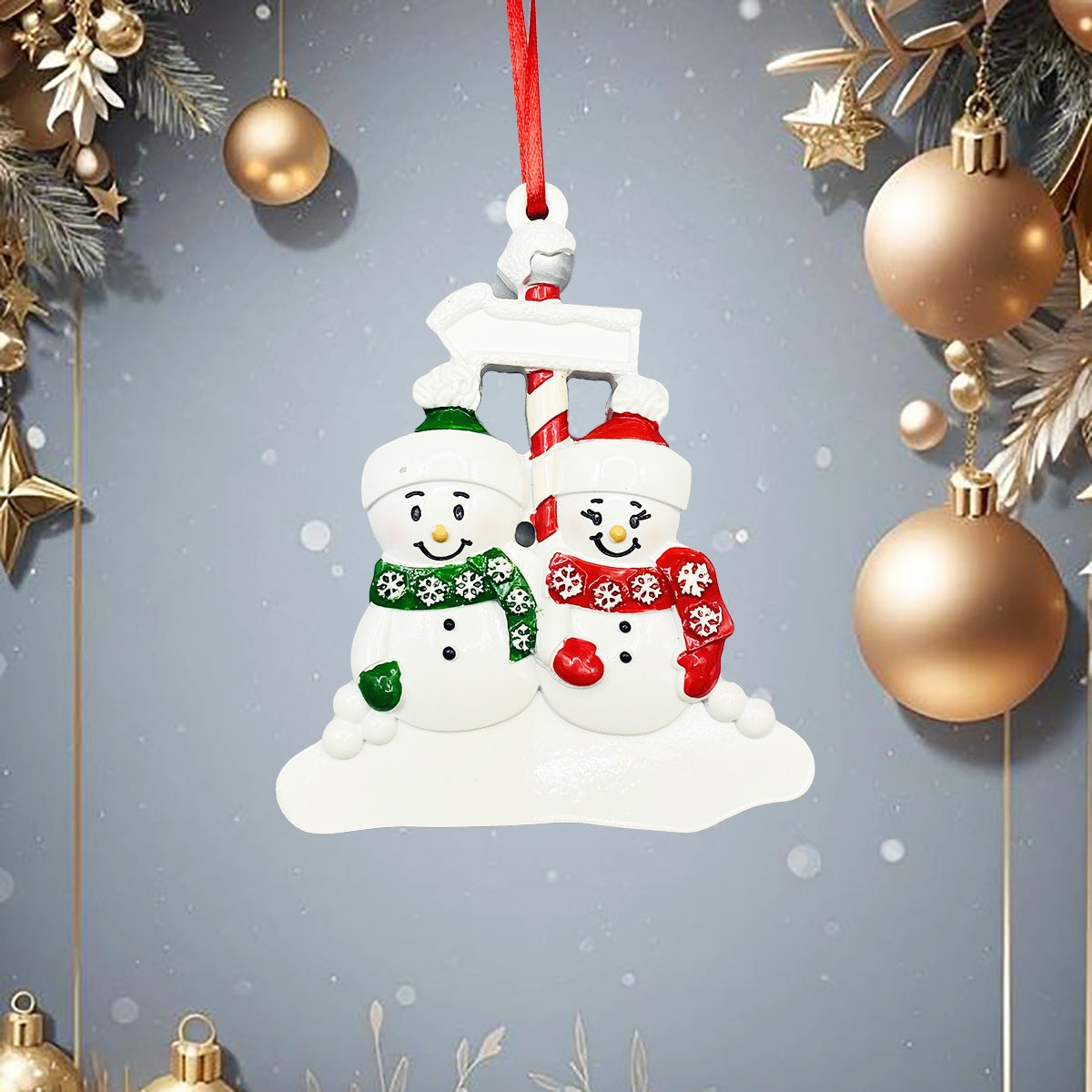 DIY Personalized custom pendant, resin material, family Christmas decoration pendant that can be customized with names/words