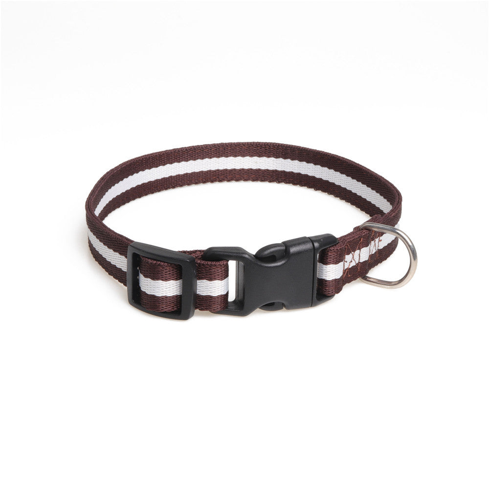 New Spot Medium and Large Dog Pet Collar, Nylon, Dog Leash, Factory Direct Sales