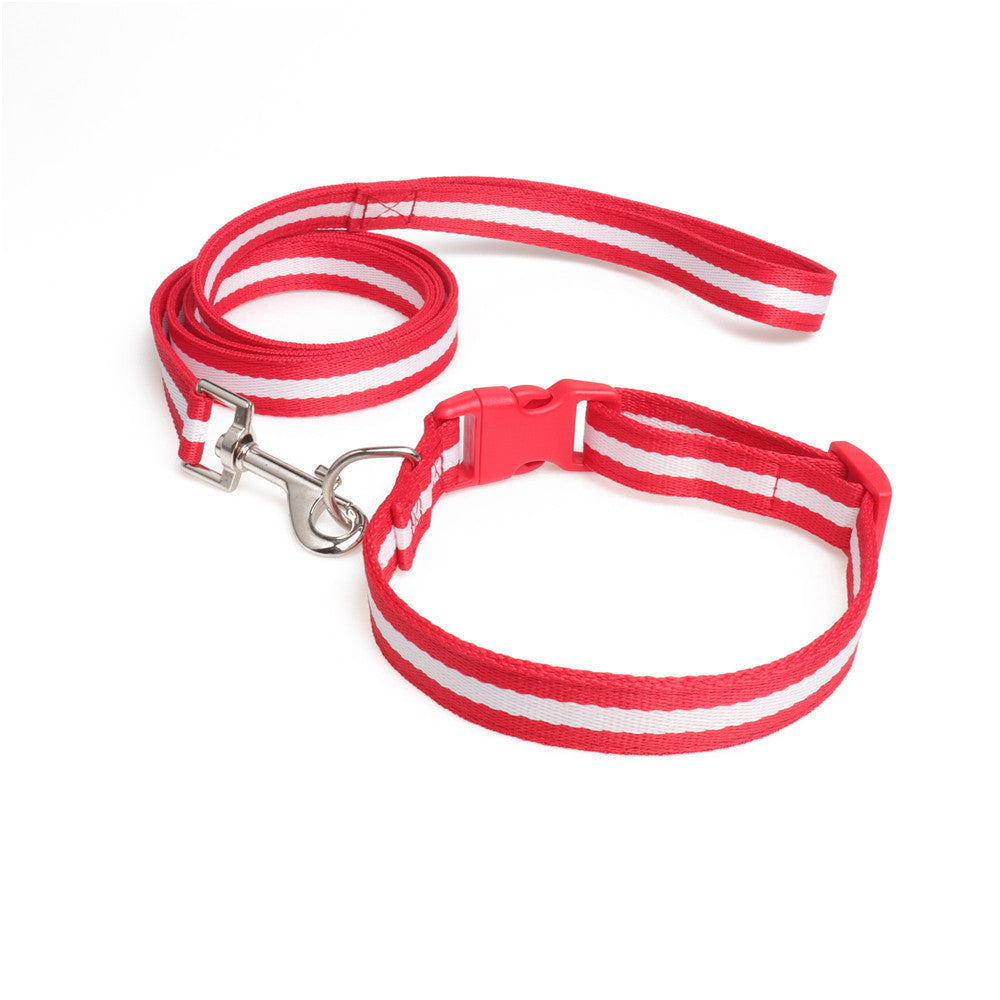 New Spot Medium and Large Dog Pet Collar, Nylon, Dog Leash, Factory Direct Sales