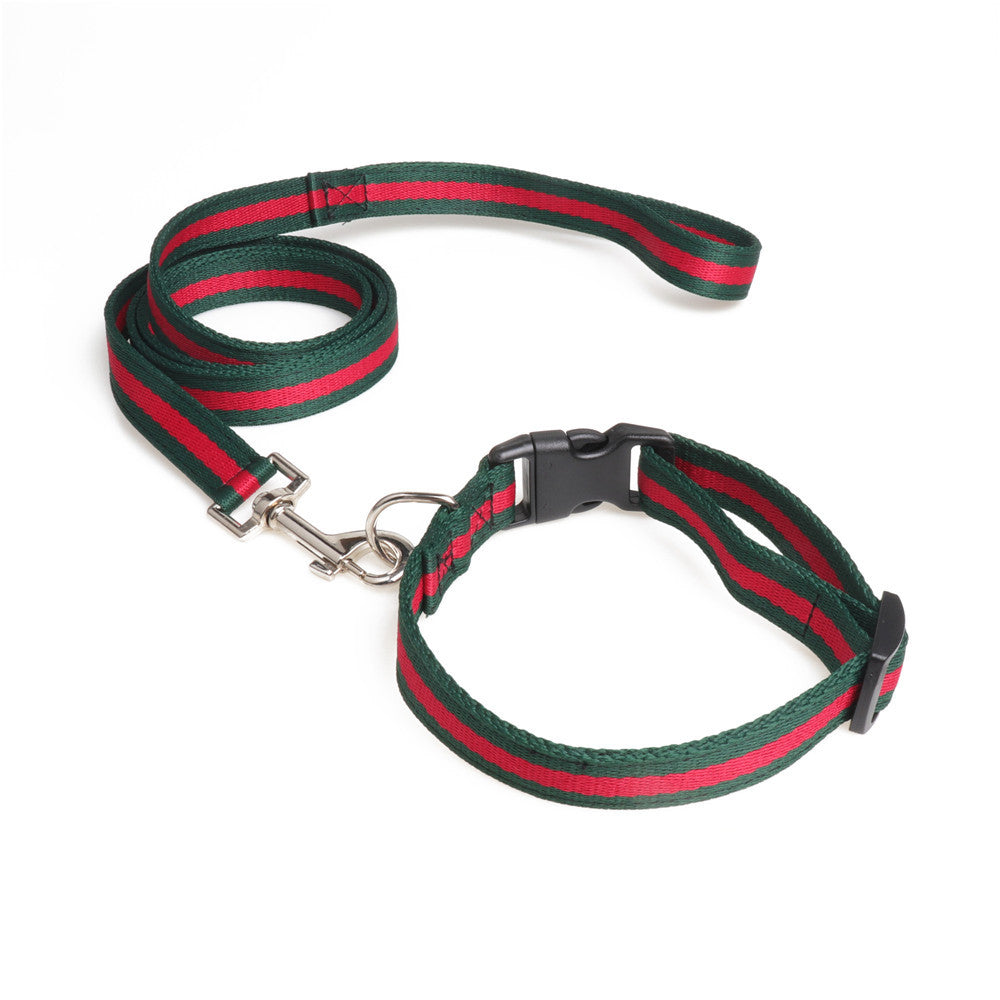 New Spot Medium and Large Dog Pet Collar, Nylon, Dog Leash, Factory Direct Sales