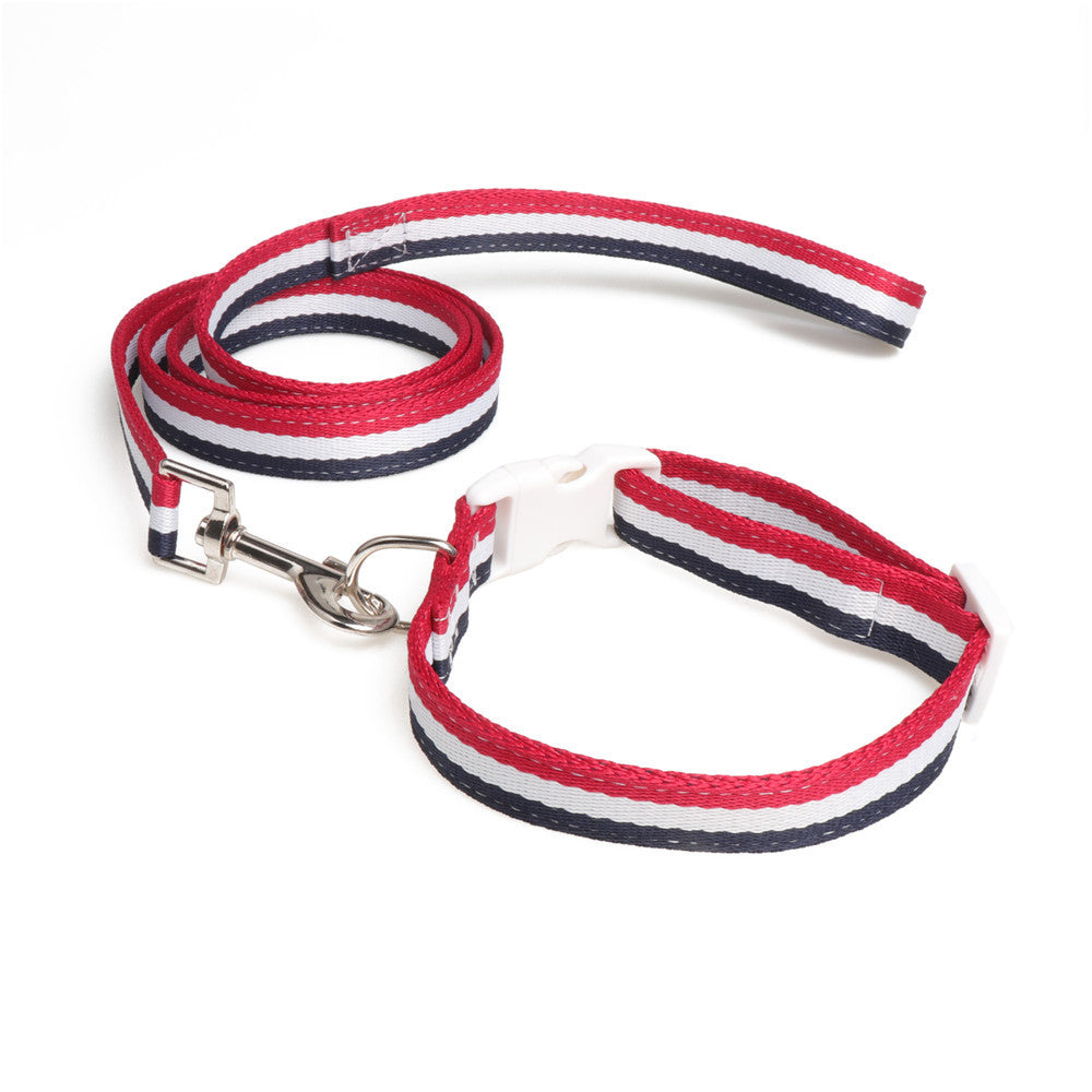 New Spot Medium and Large Dog Pet Collar, Nylon, Dog Leash, Factory Direct Sales