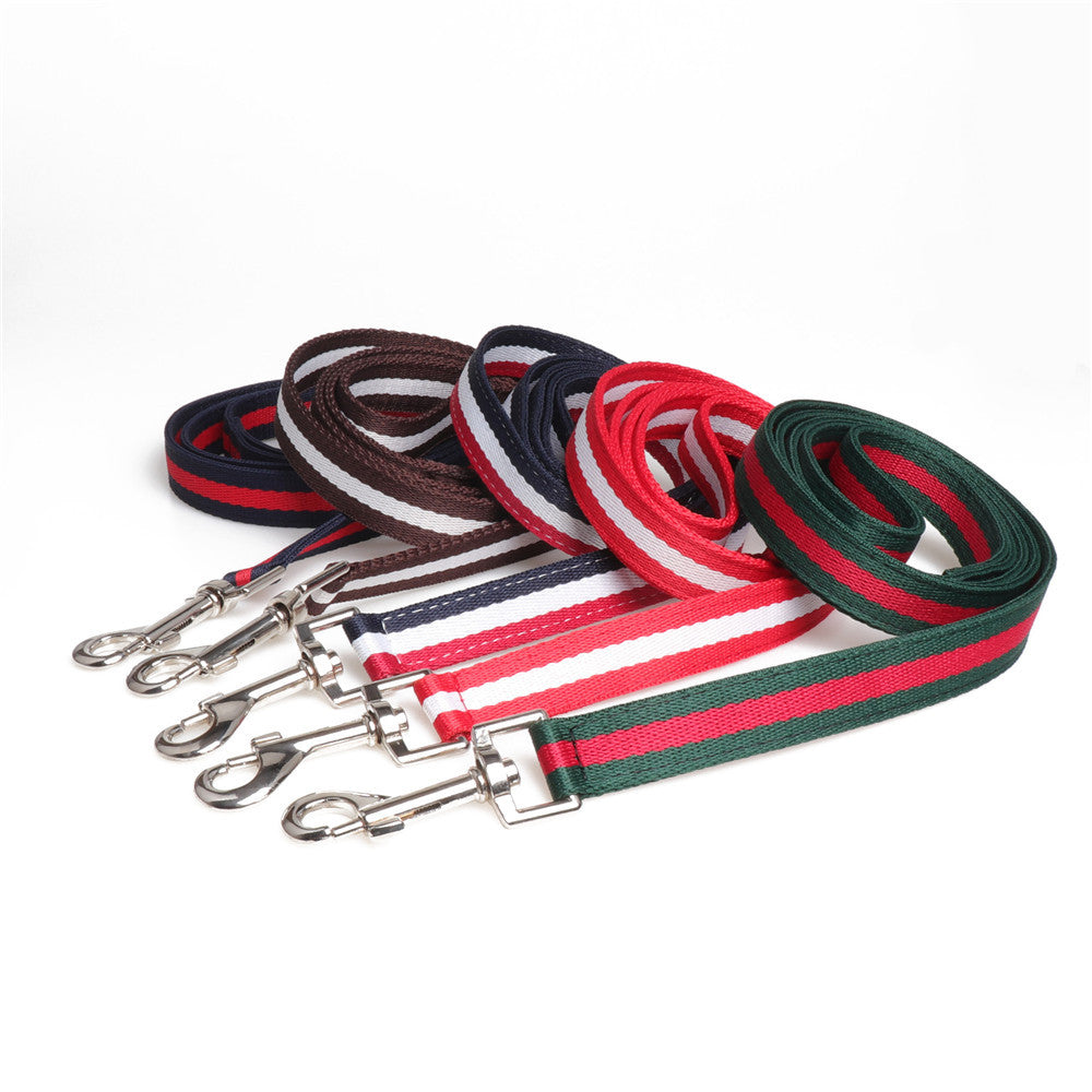 New Spot Medium and Large Dog Pet Collar, Nylon, Dog Leash, Factory Direct Sales