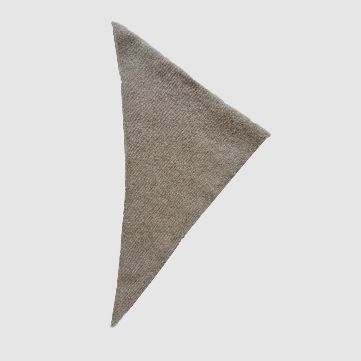 30 wool blended knitted triangular scarf women's autumn and winter neutral Korean neck protection wool small scarf