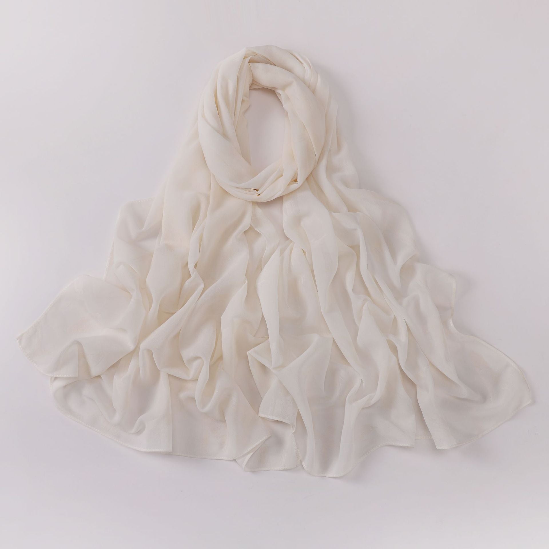 New pearl chiffon letter embossed scarf  scarf Middle East and North Africa headscarf Beach scarf Shawl