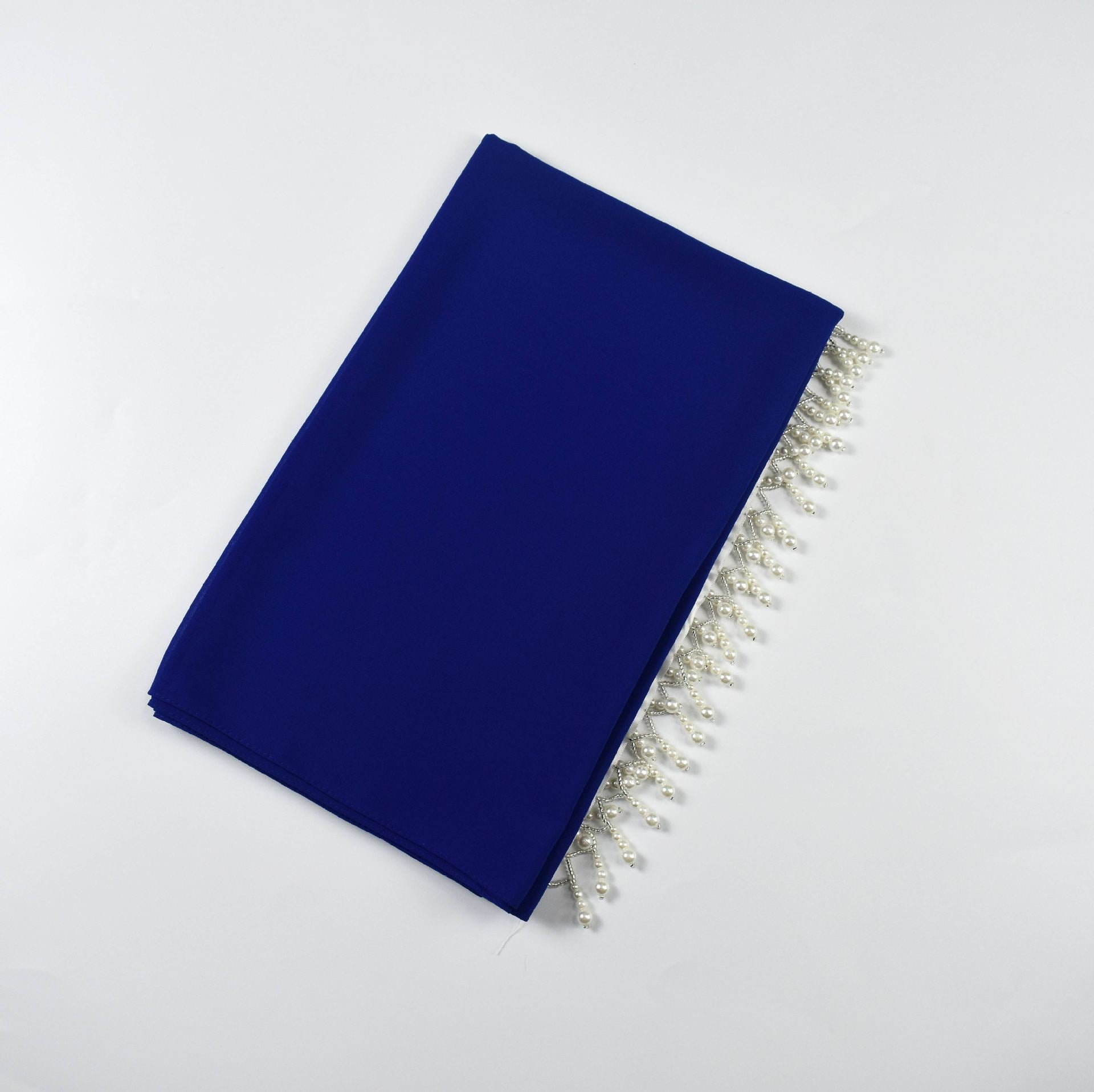 New high quality pearls, chiffon scarf Middle Eastern headscarf Muslim hijab