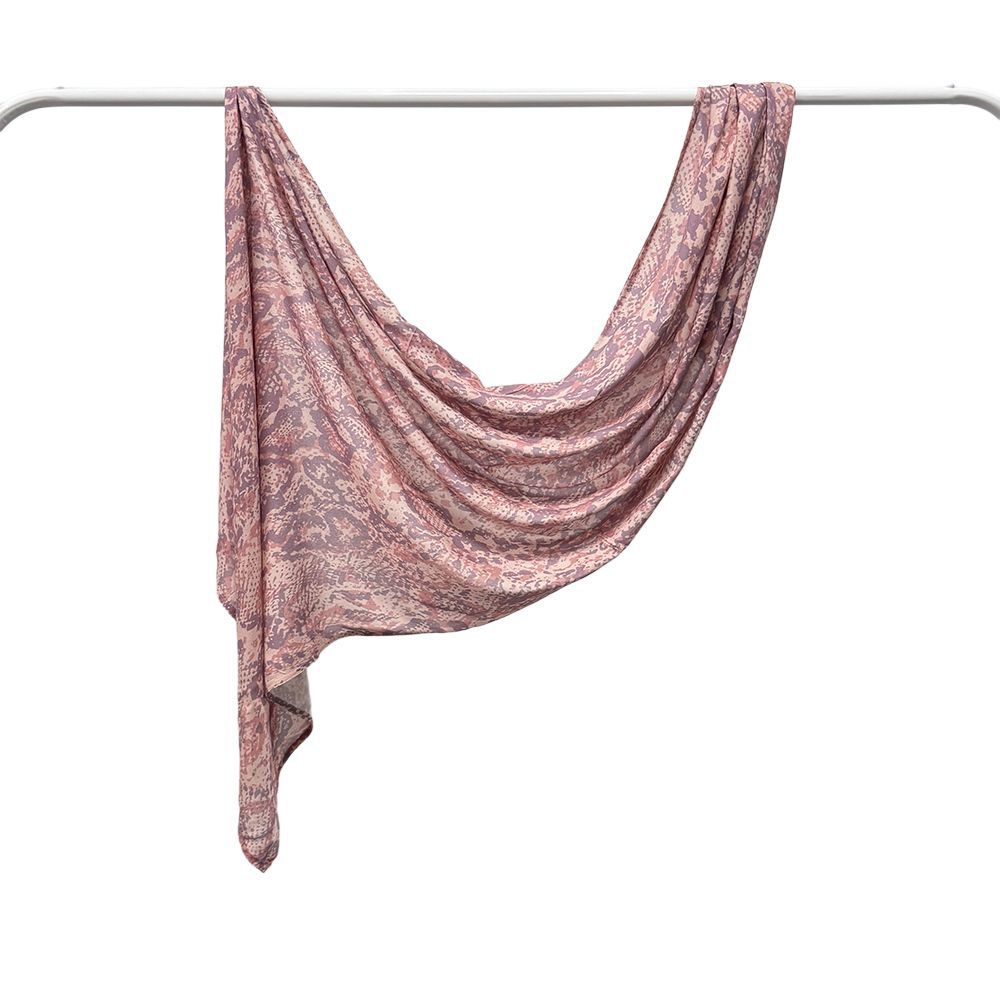 Modal cotton Jersey headscarf marble pattern digital print scarf ethnic Muslim shawl headscarf