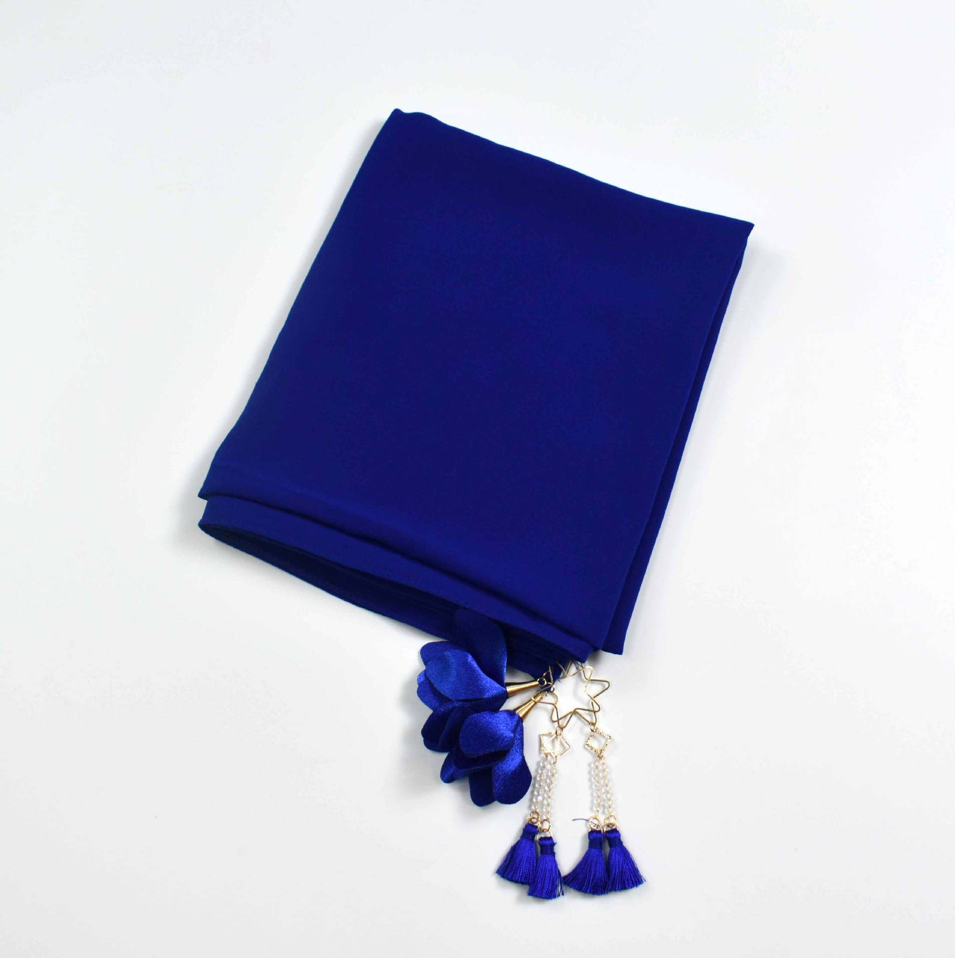 Chiffon Flower scarf women's Shawls Malaysian headscarf Middle East Africa headscarf