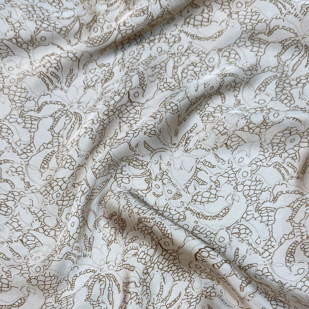 Fashion Korean version of simple and versatile Li brocade long printed silk scarf, simple and elegant temperament women's vacation shawl