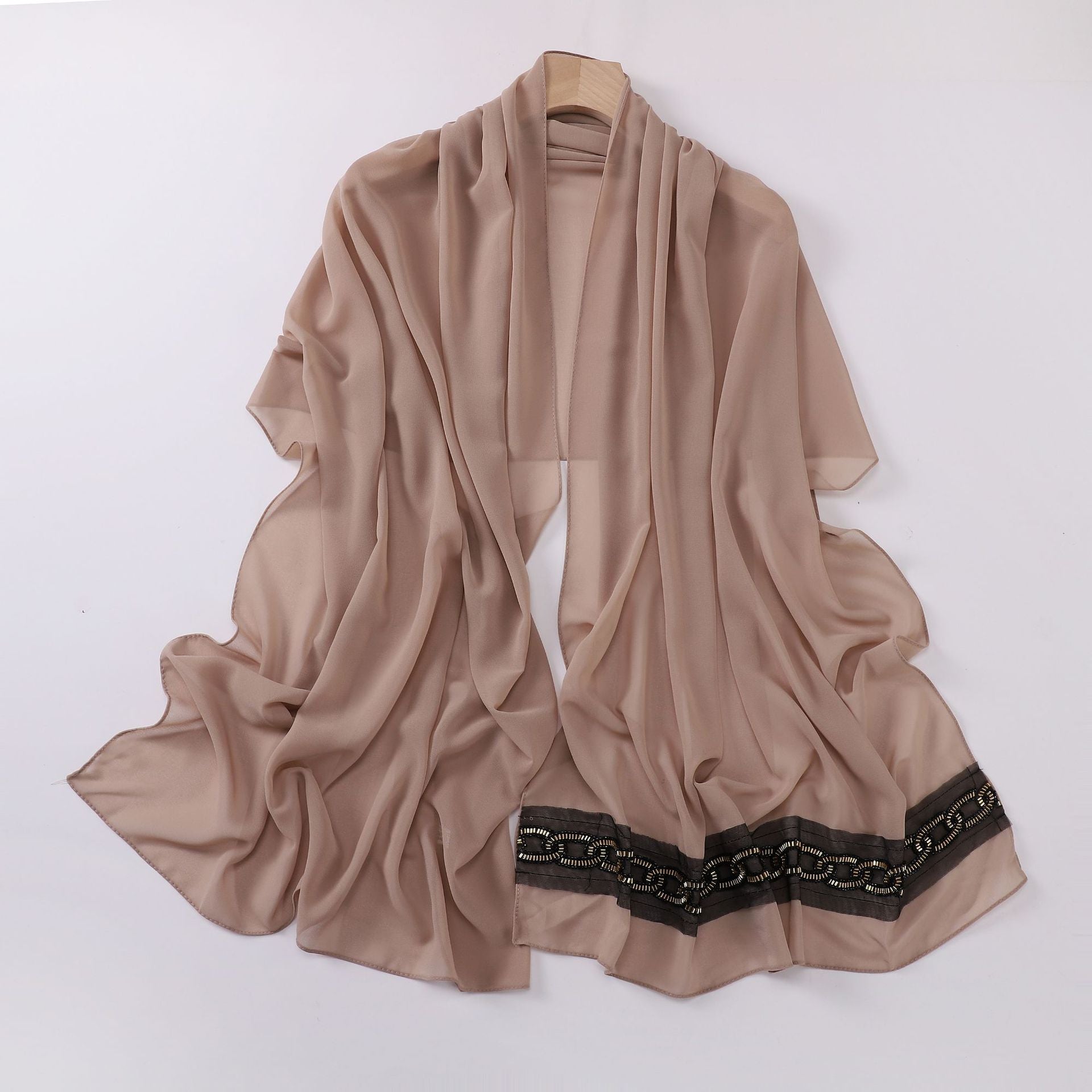 New chiffon bead lace scarf  scarf Middle East and Africa headscarf