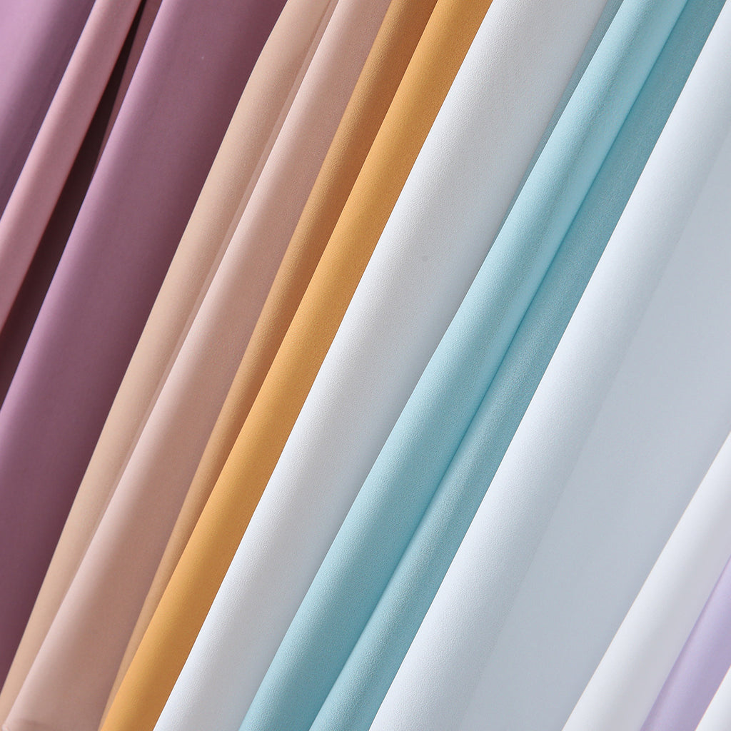 New versatile pearl chiffon gradual change color scarf yarn Middle East Africa Malaysia Indonesia headscarf