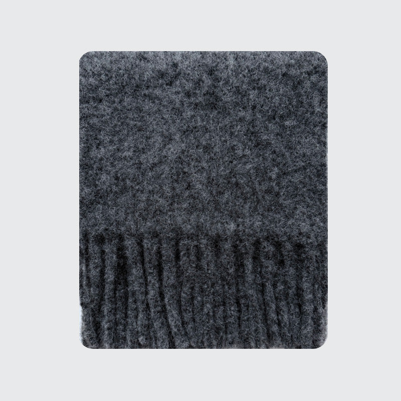 42% Alpaca Peru Alpaca Hair Scarf Women's Winter Solid Color Light and Warm Wool Scarf Alpaca