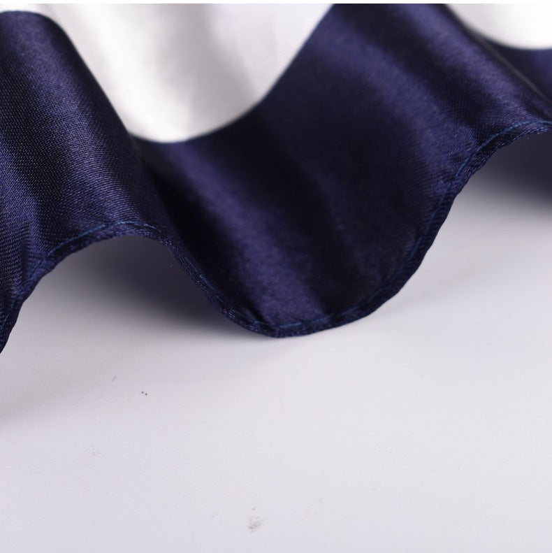 Summer new geometric simple 90 square scarves, printed fashionable square silk scarves, scarves silk scarves