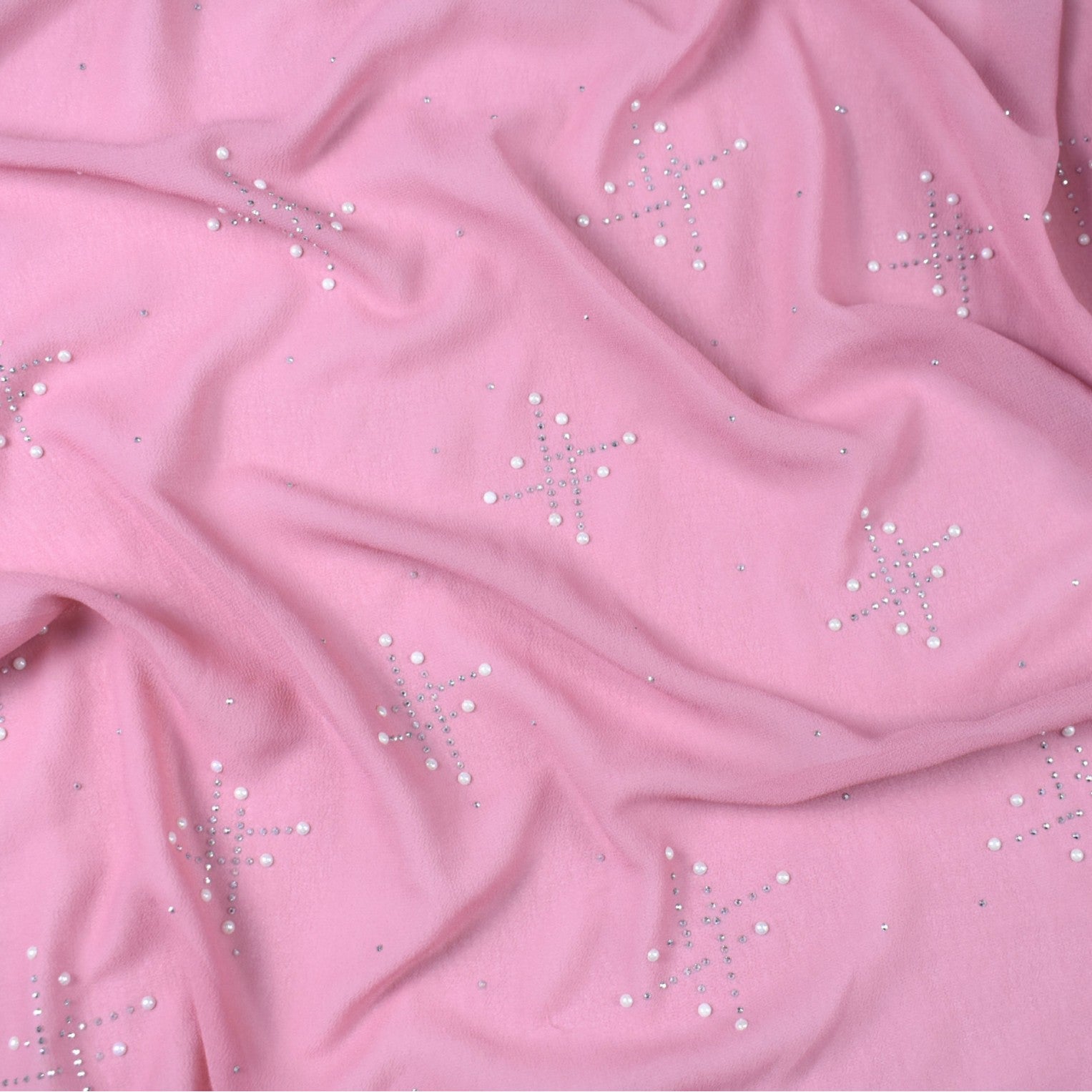 New pearl chiffon scarf, ceramic hot diamond  scarf, Malaysian hijab Middle East headscarf