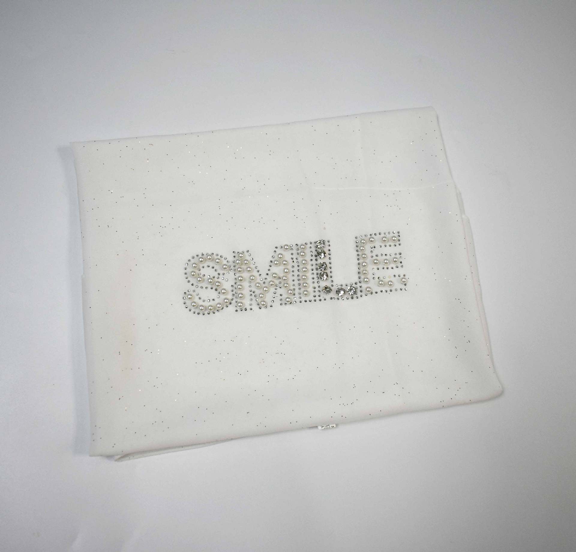 Can sprinkle gold pearl chiffon scarf hot diamond bead fixed diamond hijab